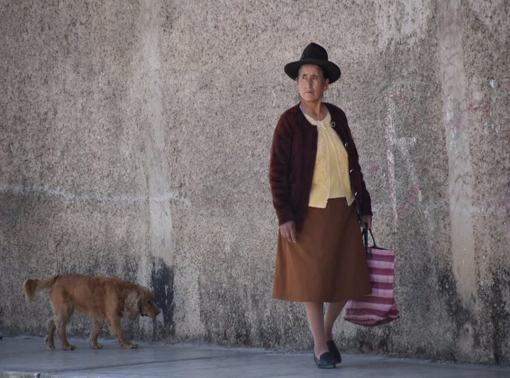 cruce perro y mujer
